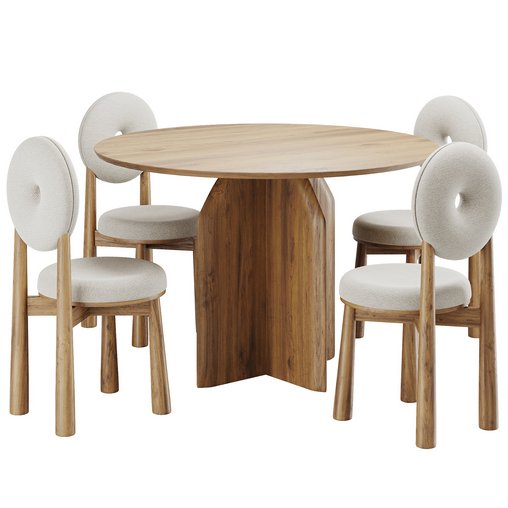 Dinning chair and table117