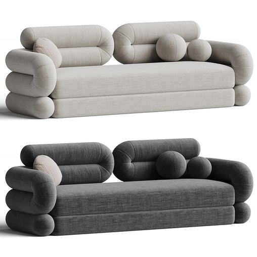 Tube Sofa by Objective Collection