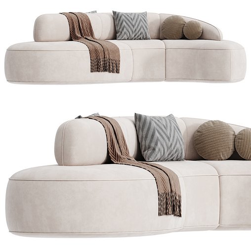 Wave Sofa by Gamma Dandy