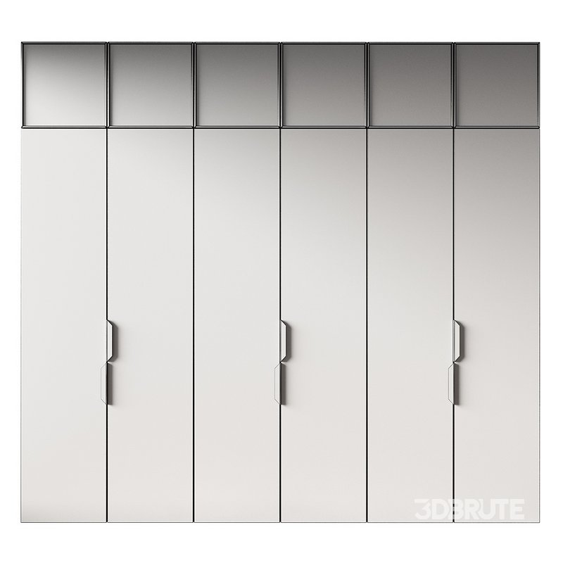 Wardrobe 141 3d model buy download 3dbrute