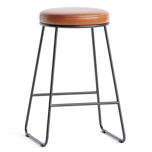 Eleanor Faux Leather Barstool