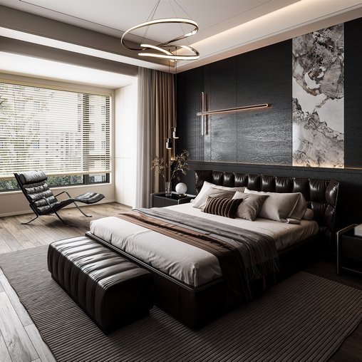 Modern bedroom