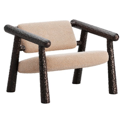 Charred Chair Boucle