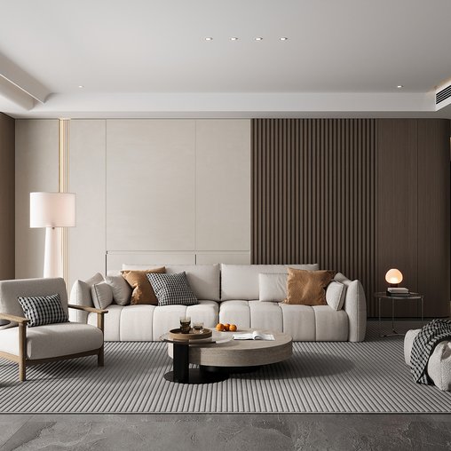 Modern living room 3d model Buy Download 3dbrute