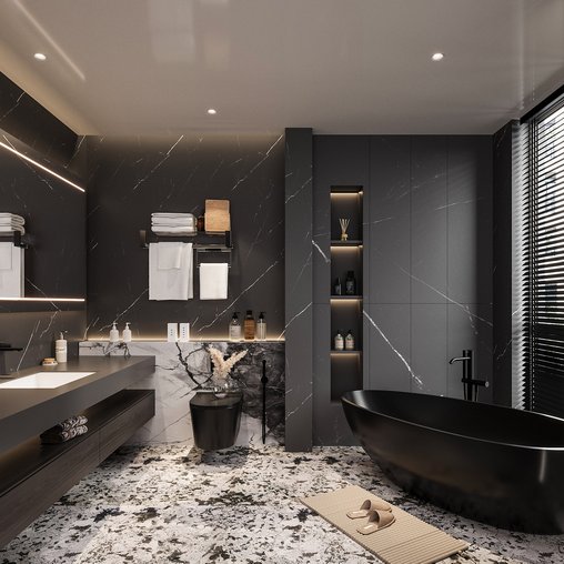 Modern bathroom