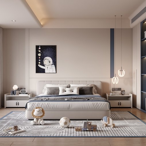 Modern bedroom