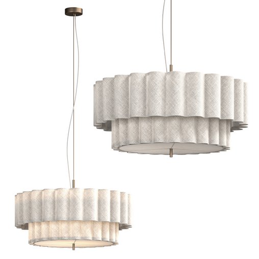 Folia Fabric Pendant Light