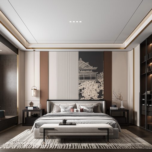 Modern bedroom