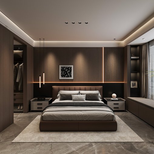 Modern bedroom