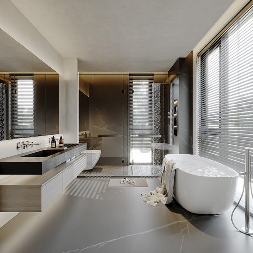 Modern bathroom