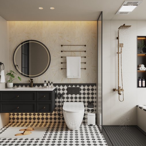 Modern bathroom