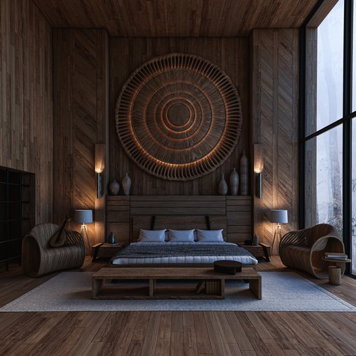 Modern bedroom