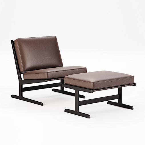 Paula armchair by Molteni&C 3d model Download  Buy 3dbrute