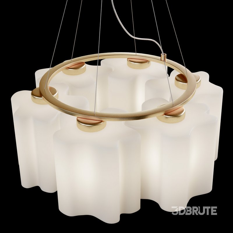 Lightstar - Chandelier Lightstar Nubi 802163 3d model Buy Download 3dbrute