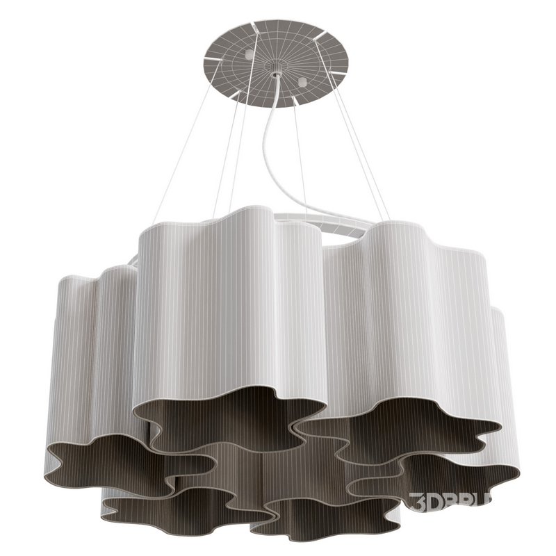Lightstar - Chandelier Lightstar Nubi 802163 3d model Buy Download 3dbrute