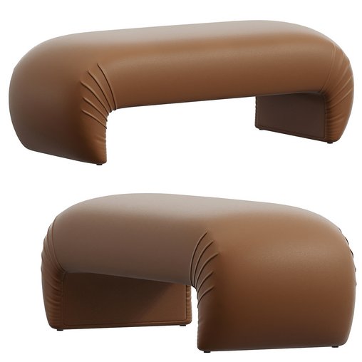 Crescent Bench B6010 Tan