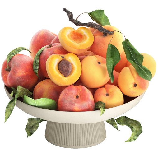 bowl of apricots and peaches