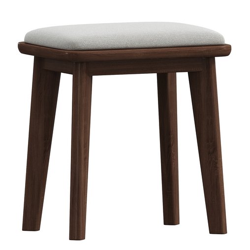 Chic Uplostered Stackable Accent Stool