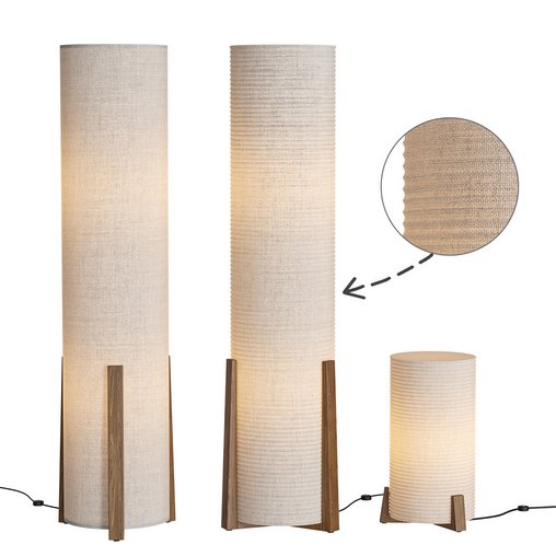 Nordic Japanese Floor Lamp by AFRALIA