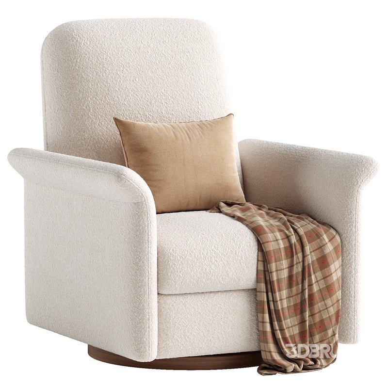 Tasse Reclining Swivel Accent Chair