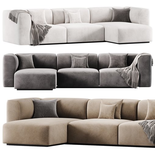 Mate Corner Sofa By mdf Italia