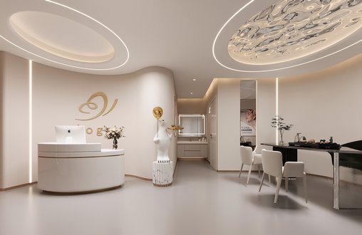 Modern spa room