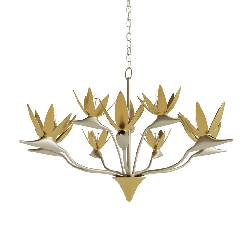 Paradiso Gold & Silver Chandelier