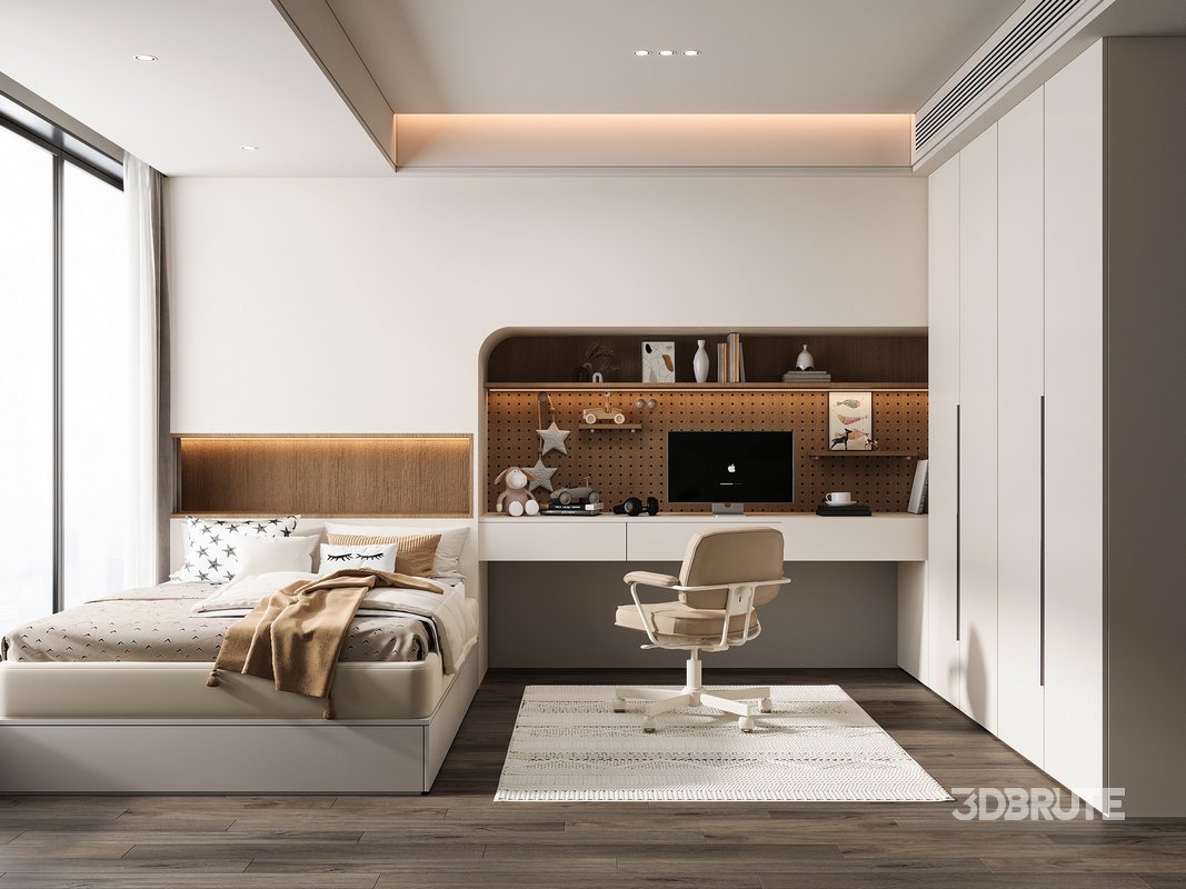 Modern bedroom