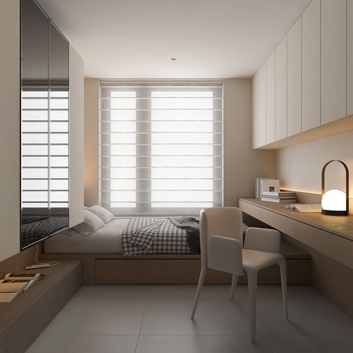 Modern bedroom