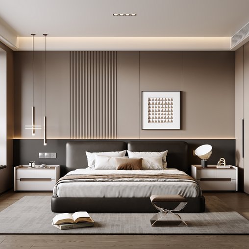 Modern bedroom