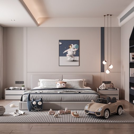 Modern bedroom