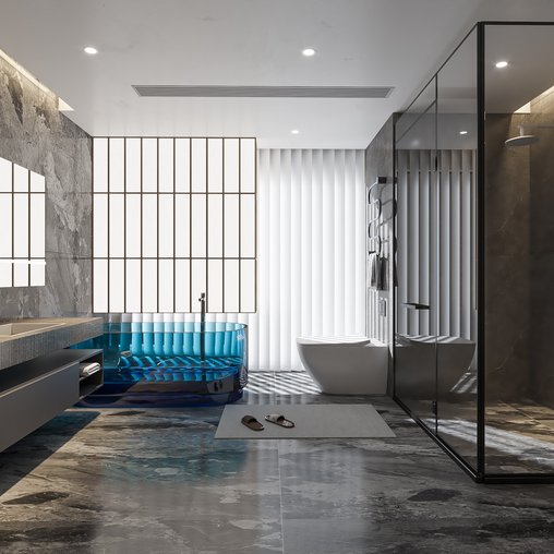 Modern bathroom