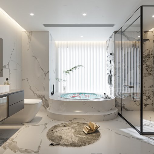 Modern bathroom