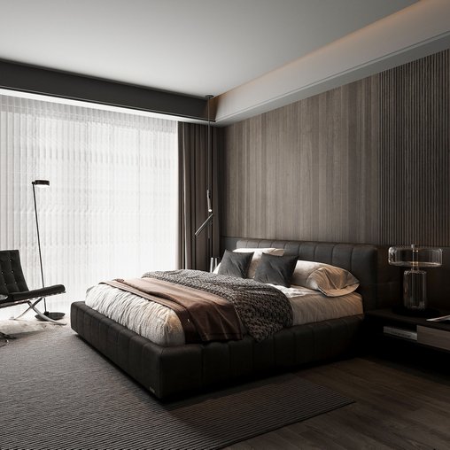 Modern bedroom