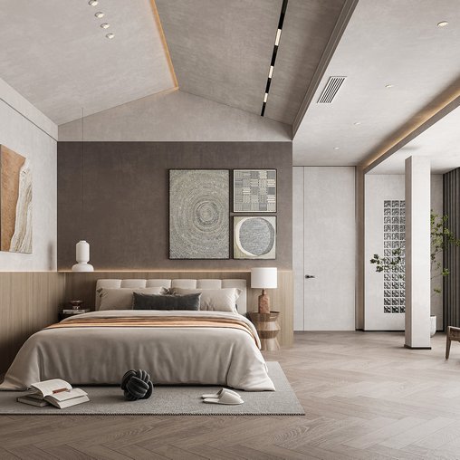 Modern bedroom