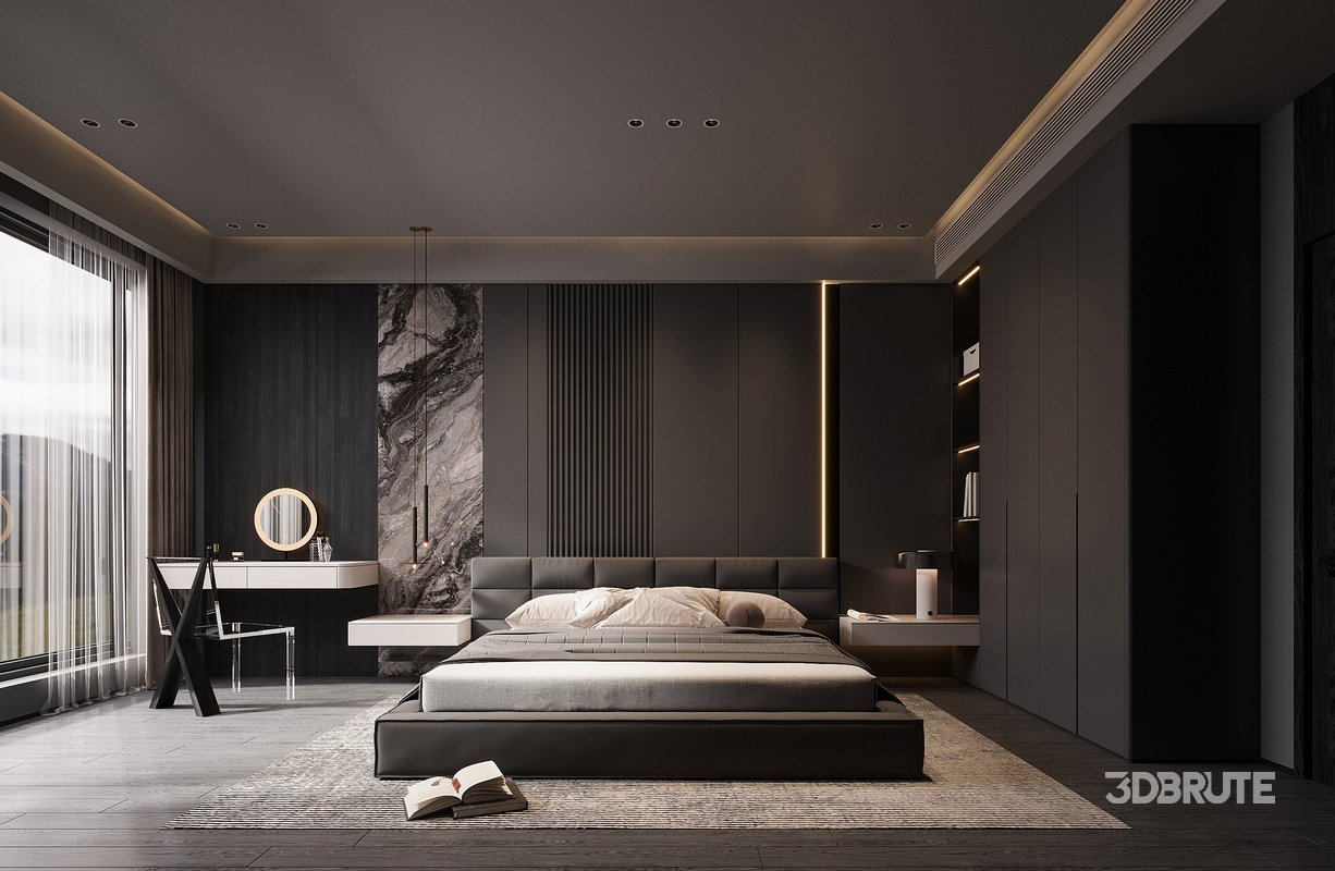 Modern bedroom