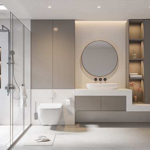 Modern bathroom