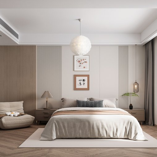 Modern bedroom