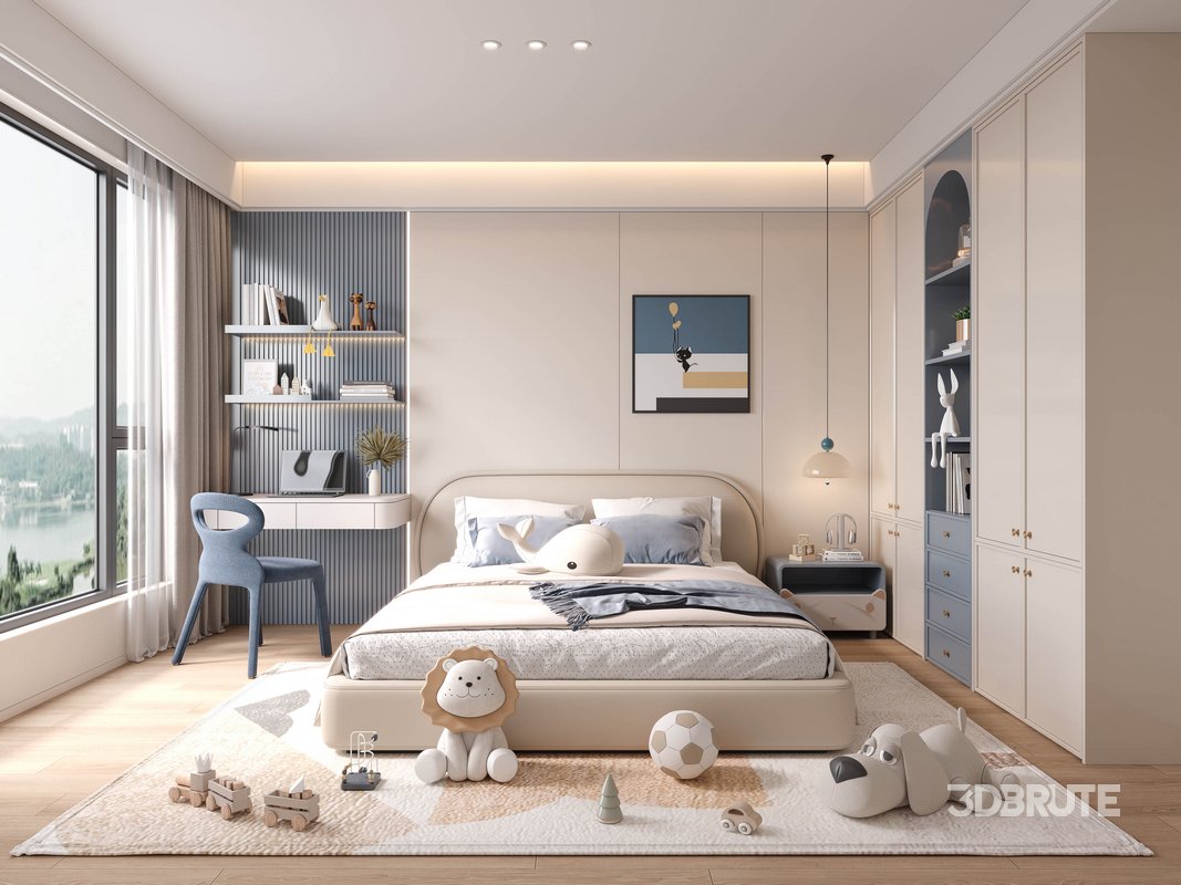 Modern bedroom