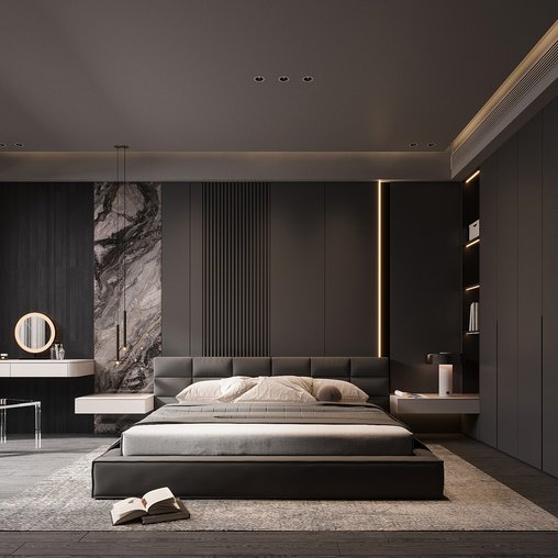 Modern bedroom