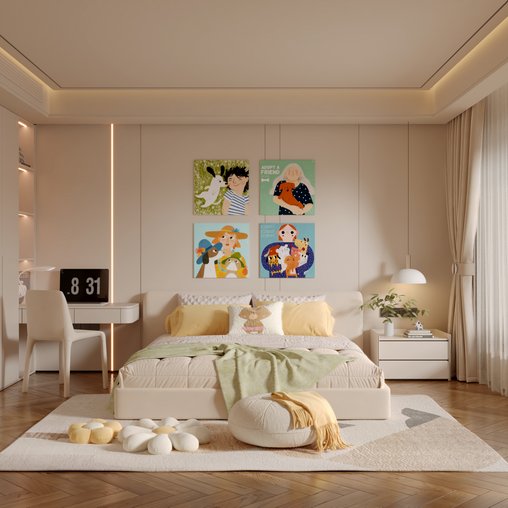 Modern bedroom