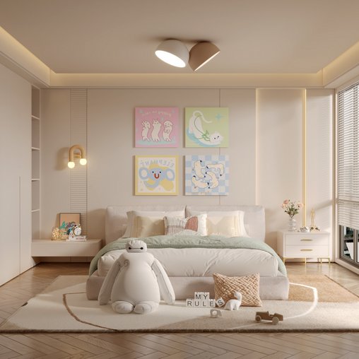 Modern bedroom