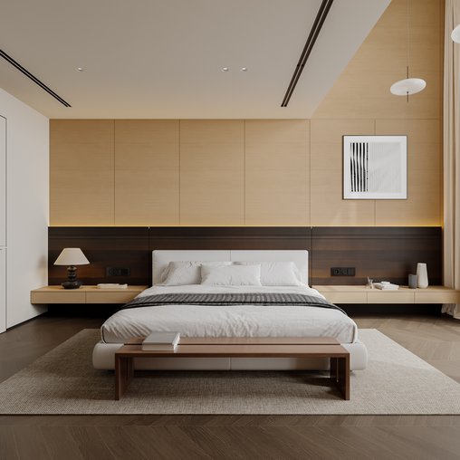 Modern bedroom