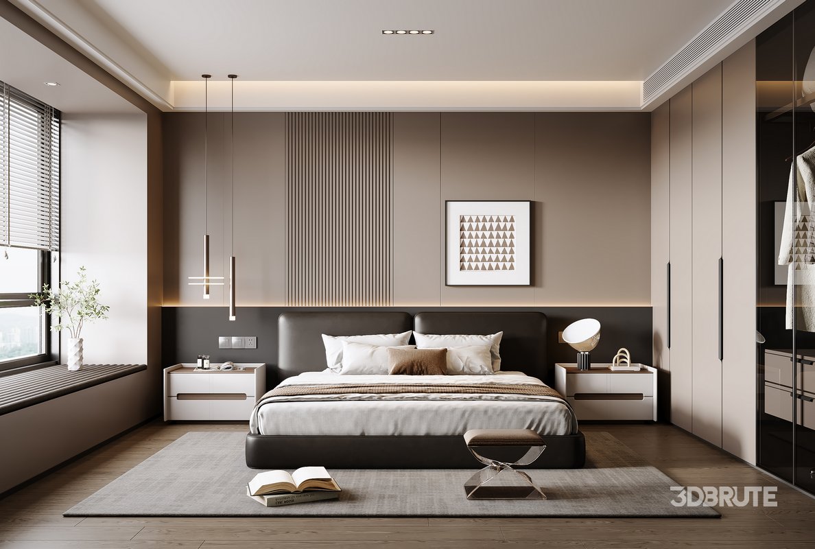 Modern bedroom