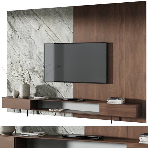 TV wall decor set19