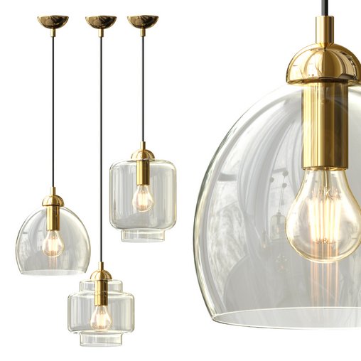 Glass Pendant Light