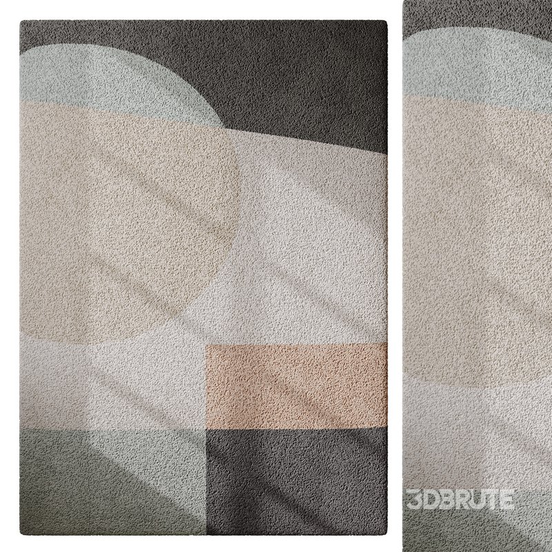 Rug Set 03 3d model Buy Download 3dbrute