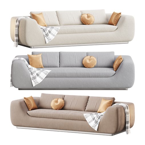 MODULAR SOFA 3d model Download  Buy 3dbrute