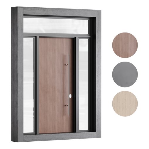 Modern entrance door 04