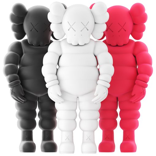 kaws chum collection 3d model Download  Buy 3dbrute